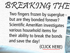 How do you free your fingers when bound with superglue? You have to use your bonded worthless fingers just one more time to click here to find out!